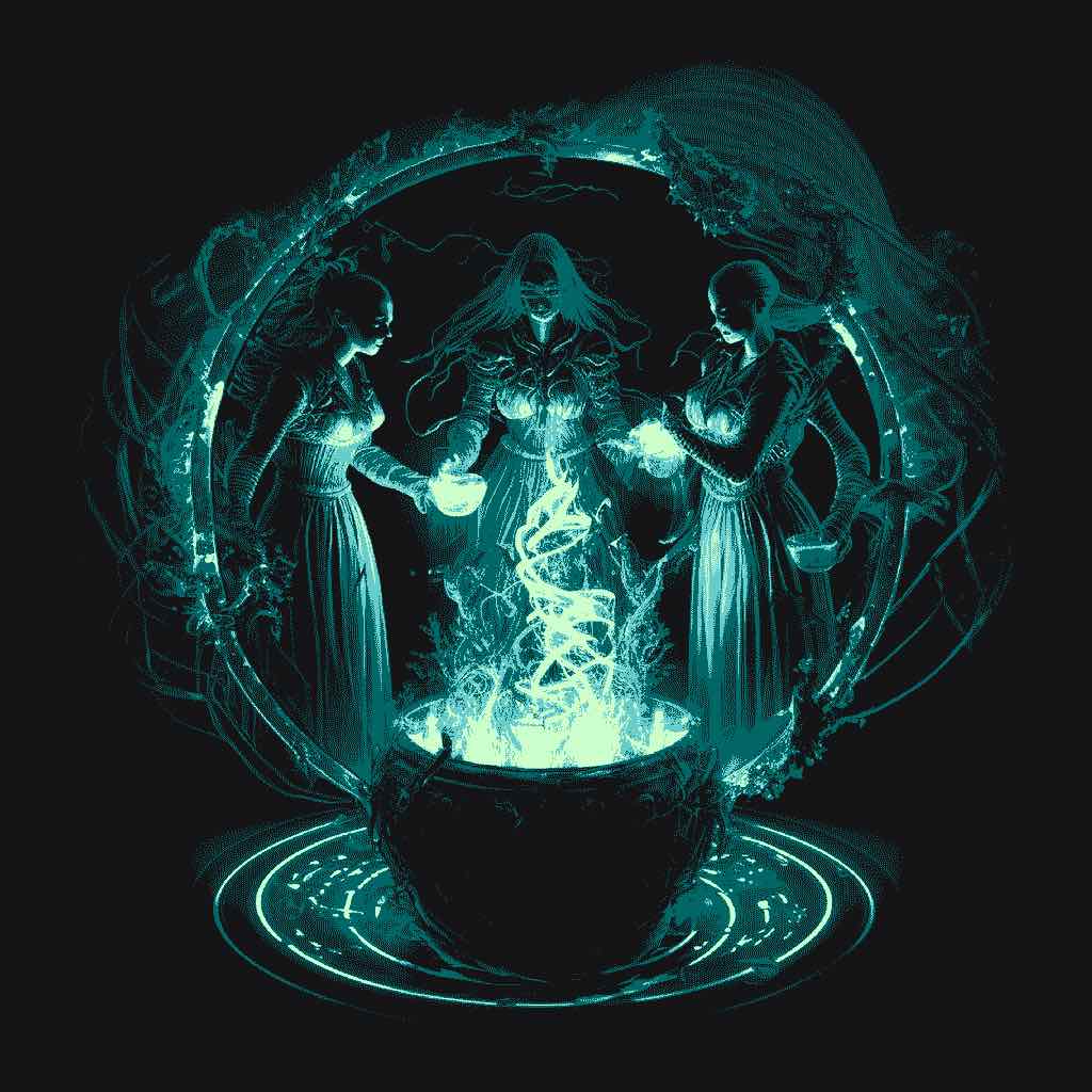 WitchAid — co-created symbolic image